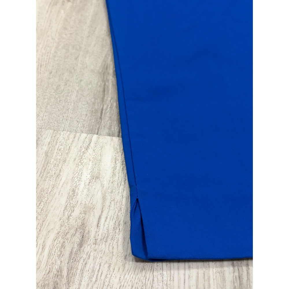 NWT Zac & Rachel The Ultimate Fit Lapis Blue Stretch Cropped Pants Size 6 - Picture 5 of 5
